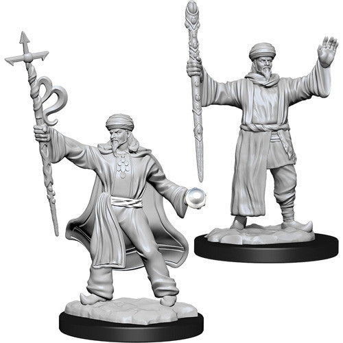 D&D Minis: Wave 13- Human Wizard Male (D&D)