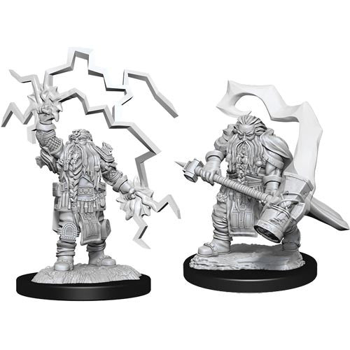 D&D Minis: Wave 14- Dwarf Cleric Male (D&D)