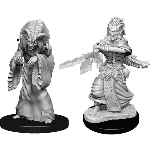 D&D Minis: Ola 14- Bruja Nocturna y Bruja del Anochecer (D&D)
