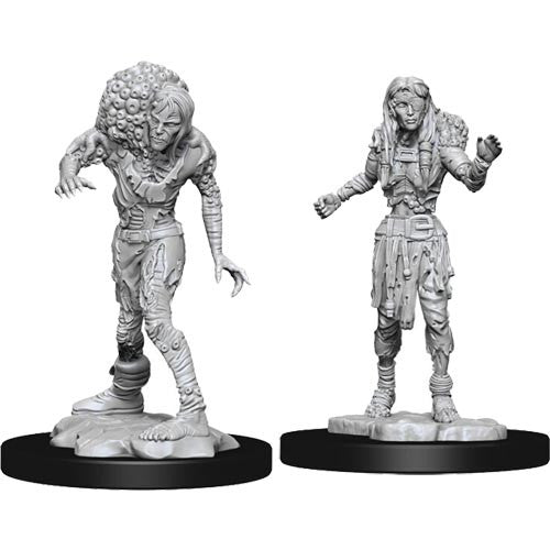 D&D Minis: Wave 14- Drowned Assassin & Drowned Asetic (D&D)