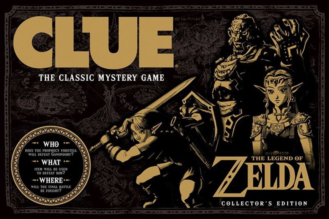 J2Games.com | Clue Legend of Zelda (USAopoly) (Brand New).