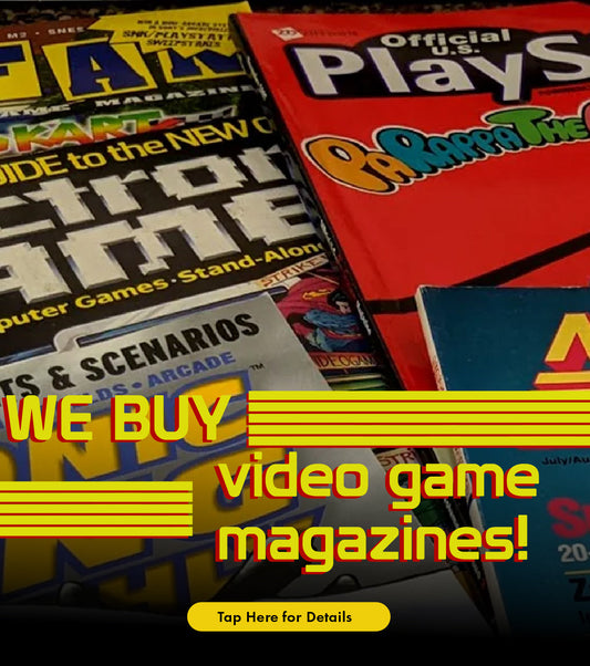 Got Retro Game Magazines? We Want Them!