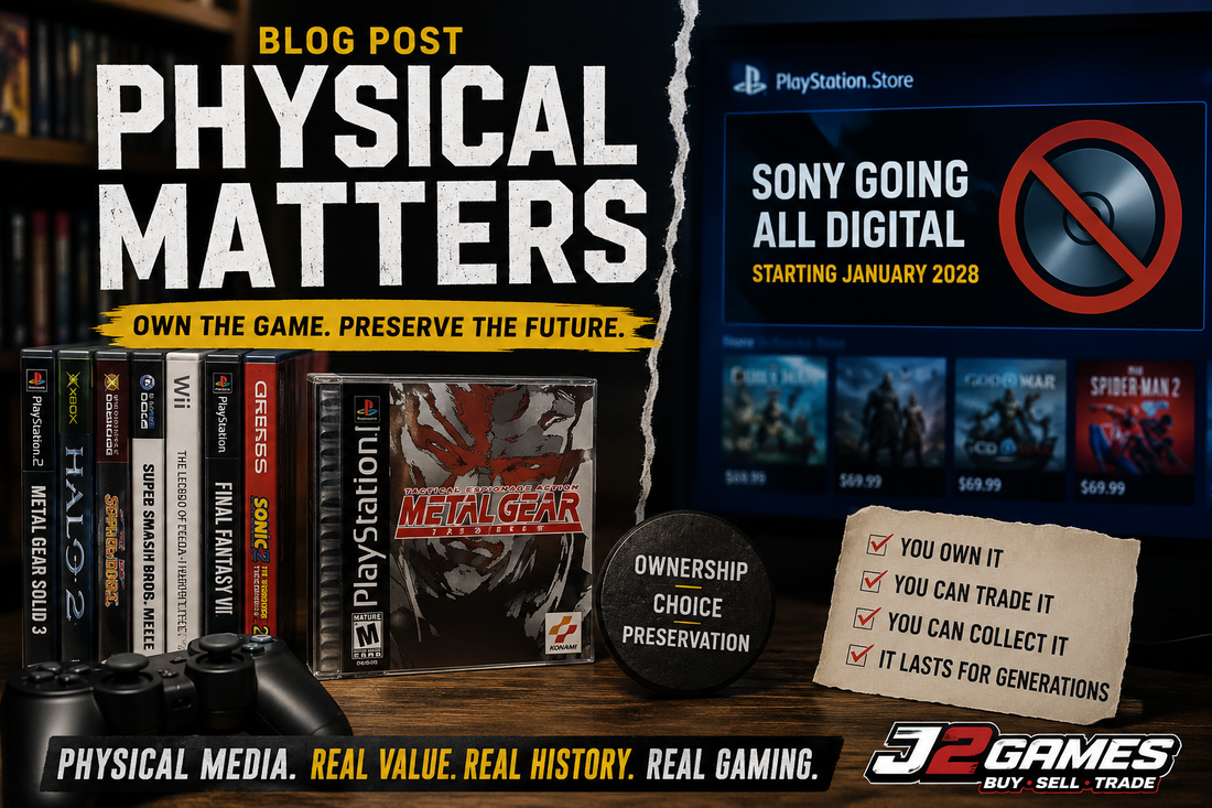 Why Physical Video Games Matter More Than Ever