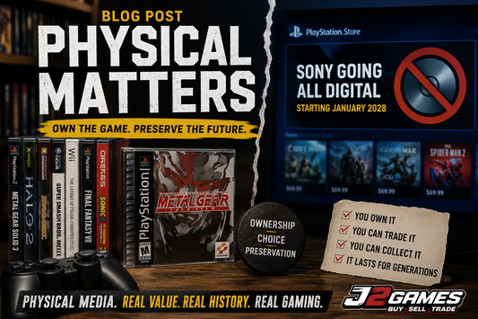 Why Physical Video Games Matter More Than Ever