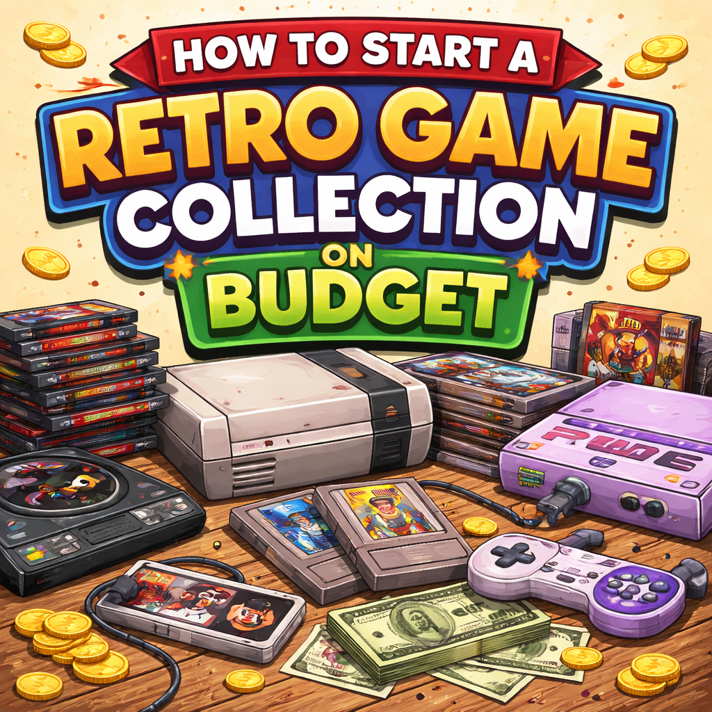 How to Start a Retro Game Collection on a Budget