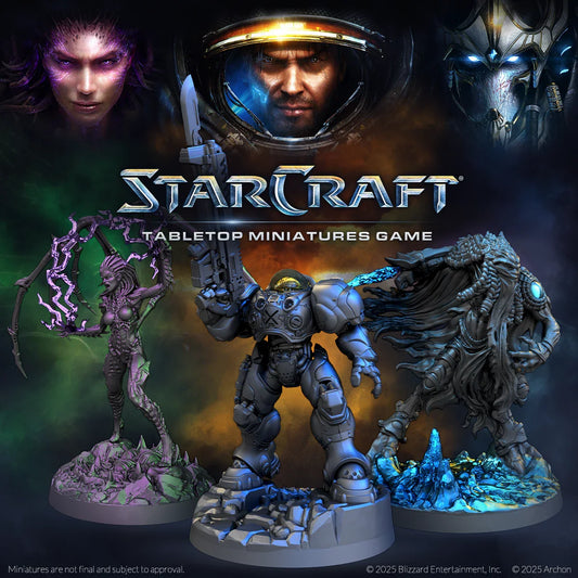 Starcraft Tabletop Miniature Game coming soon!