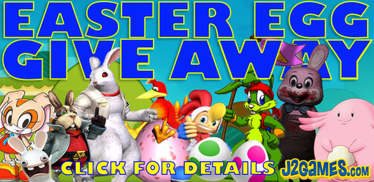 Happy Easter Egg Grab at all J2Games.com stores!