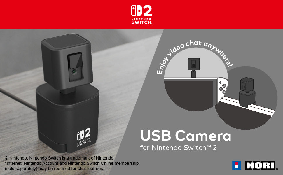 Hori Switch 2 USB Camera (Nintendo Switch 2)