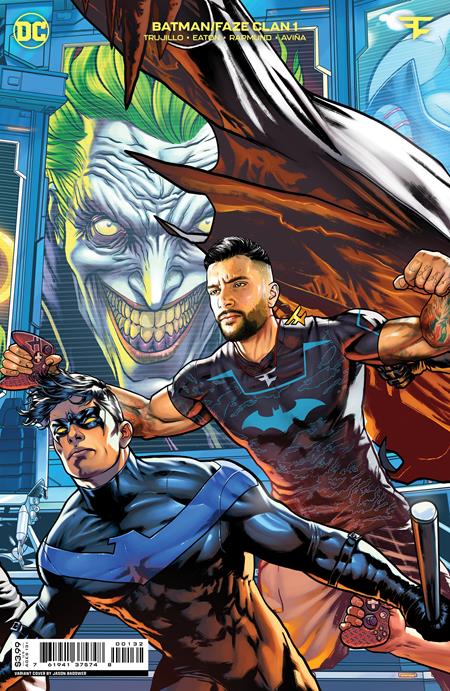 Batman Faze Clan #1 (One Shot) C Jason Badower Connecting 2 Nightwing Variant (03/29/2022) Dc