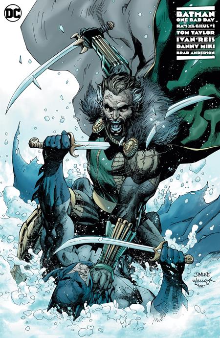 Batman One Bad Day Ras Al Ghul #1 (One Shot) B Jim Lee Scott Williams & Alex Sinclair Variant (03/21/2023) Dc