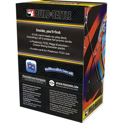 Pokemon TCG: Mega Evolution Chaos Rising - Build and Battle Box (TCG)