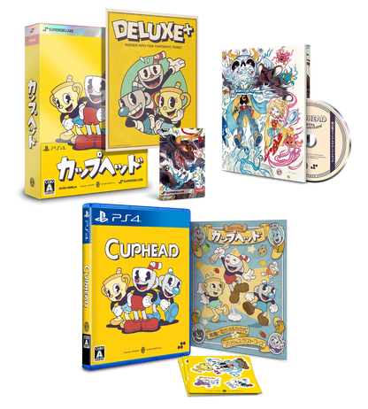 Cuphead Superdeluxe First Run Limited Edition [Japan Import] (PlayStation 4)