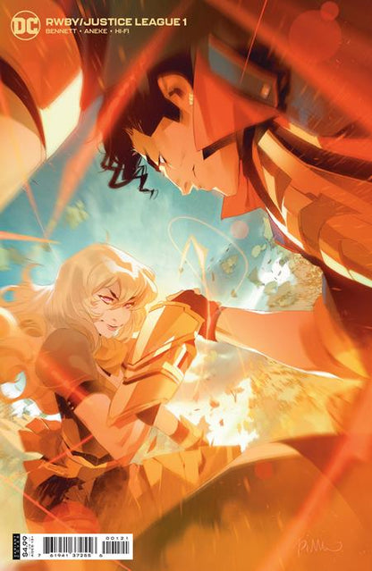 Rwby Justice League #1 (Of 7) B Simone Di Meo Card Stock Variant (04/27/2021) Dc