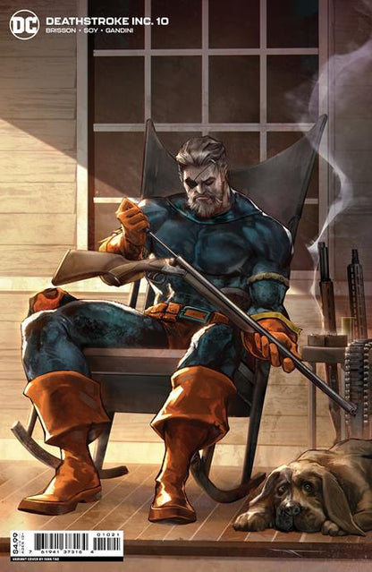 Deathstroke Inc #10 B Ivan Tao Card Stock Variant (06/28/2022) Dc