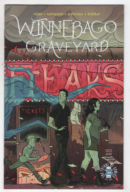 Winnegago Graveyard 2 B Image 2017 NM David Rubin Variant Steve Niles