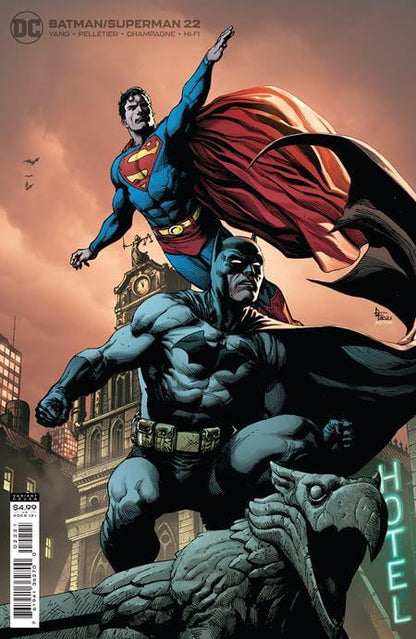 Batman Superman #22 B Gary Frank Card Stock Variant (09/28/2021) Dc