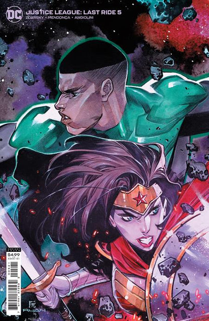 Justice League Last Ride #5 (Of 7) B Dike Ruan Card Stock Variant (09/14/2021) Dc