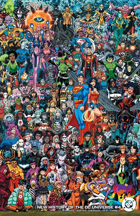 New History Of The Dc Universe #4 (Of 4) D Scott Koblish Legacy Variant (10/22/2025) Dc