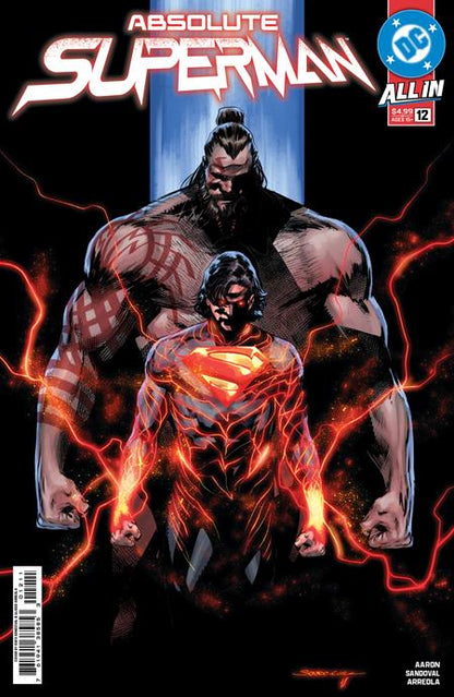 Absolute Superman #12 A Rafa Sandoval Jason Aaron (10/01/2025) Dc