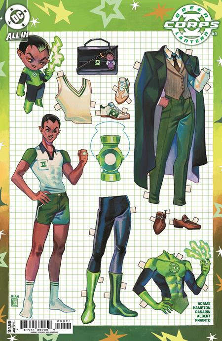 Green Lantern Corps #9 B Rian Gonzales Variant (Starbreaker Supremacy) (10/08/2025) Dc