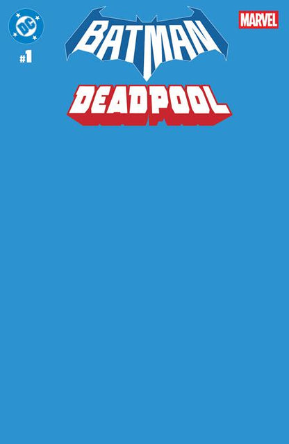 Dc Marvel Batman Deadpool #1 (One Shot) U Blue Blank Variant (11/19/2025) Dc