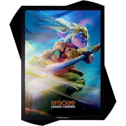 Riftbound TCG: Unleashed Card Sleeves - Poppy, Keeper of the Hammer (100ct.) (TCG)