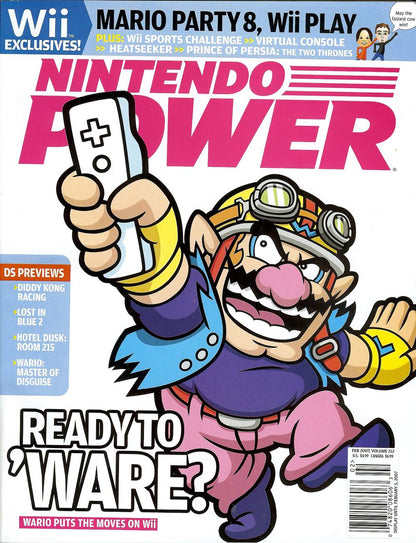 Nintendo Power febrero de 2007 Vol 212 (Libros)