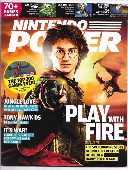 Nintendo Power Octubre de 2005 Volumen 196 (Libros)