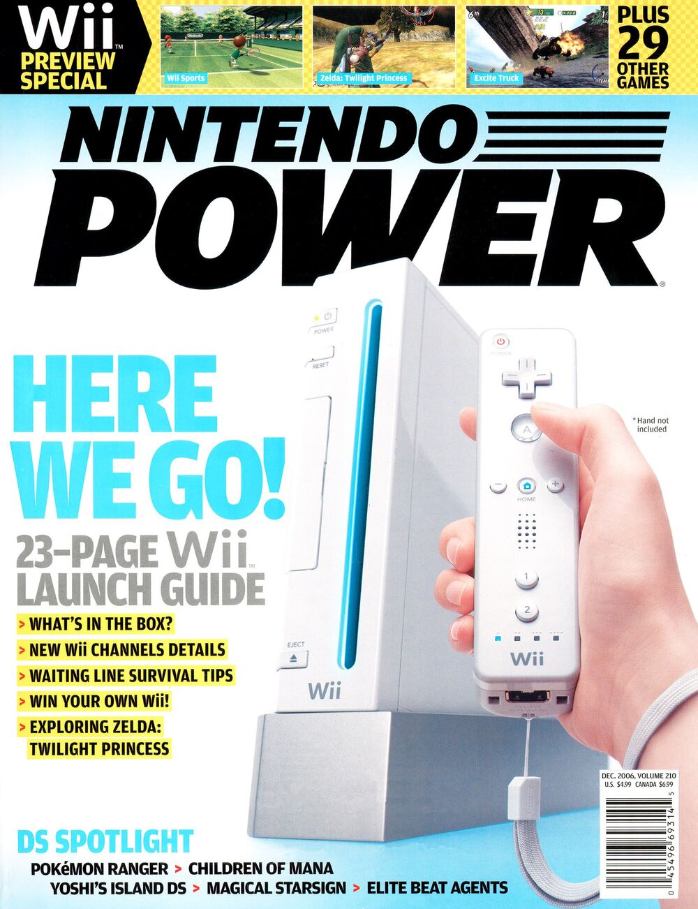Nintendo Power December 2006 Volume 210 (Books)