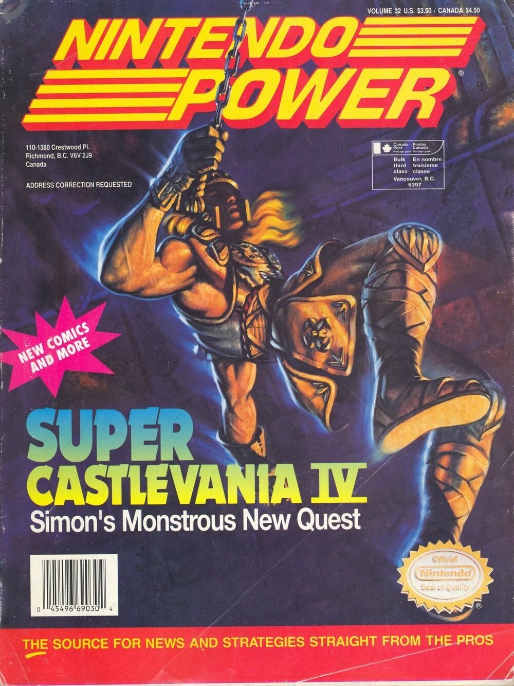 Nintendo Power January 1992 Volume 32 (Books)