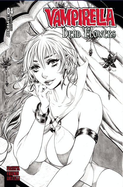 Vampirella Dead Flowers #4 F 1:10 Collette Turner Line Ar Variant (01/03/2024) Dynamite