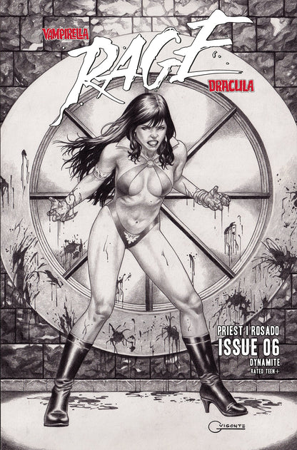 Vampirella Dracula Rage #6 G 1:10 Geebo Vigonte Line A Variant (04/24/2024) Dynamite