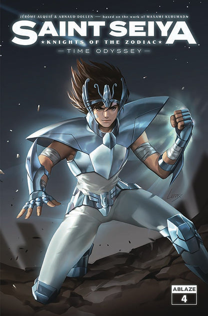 Saint Seiya Knights Of Zodiac Time Odyssey #4 B Leirix Variant (02/12/2025) Ablaze