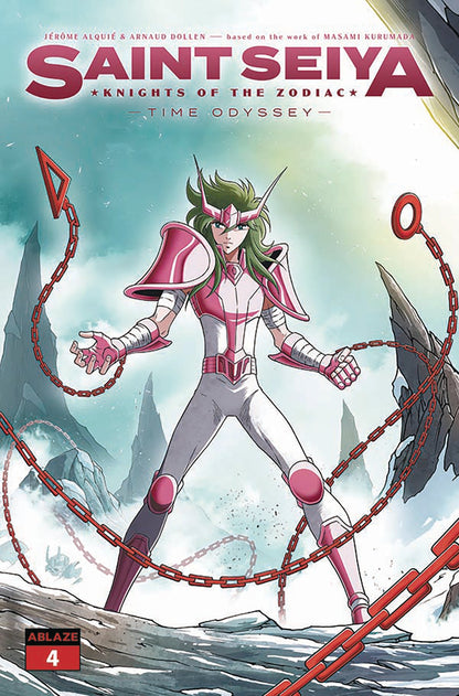 Saint Seiya Knights Of Zodiac Time Odyssey #4 C Alquie Variant (02/12/2025) Ablaze