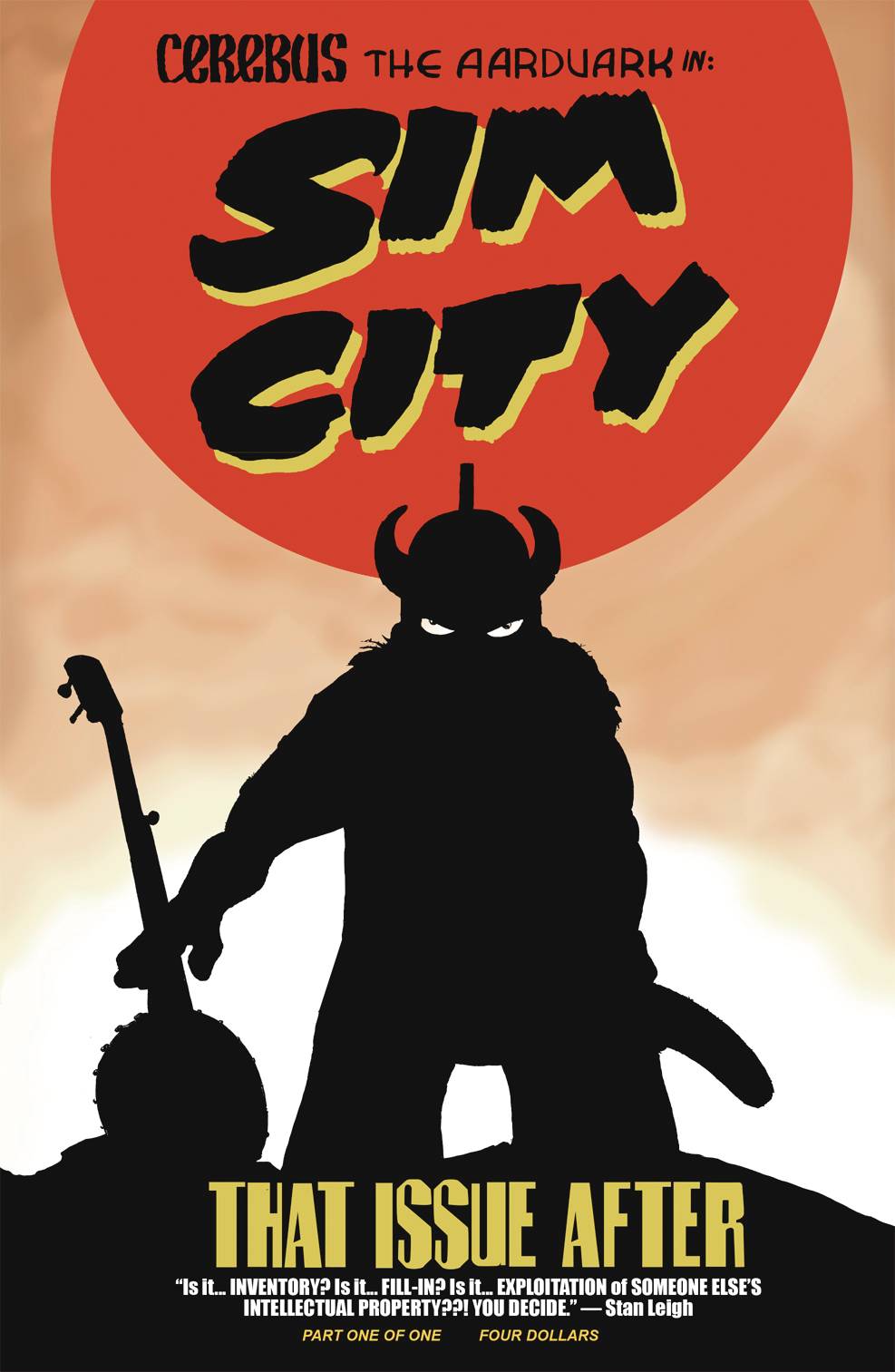 SIM CITY ISS AFTER & TEENAGE MONEY NABBING CEREBI ONE SHOT (03/27/2019) AARDVARK VANAHEIM
