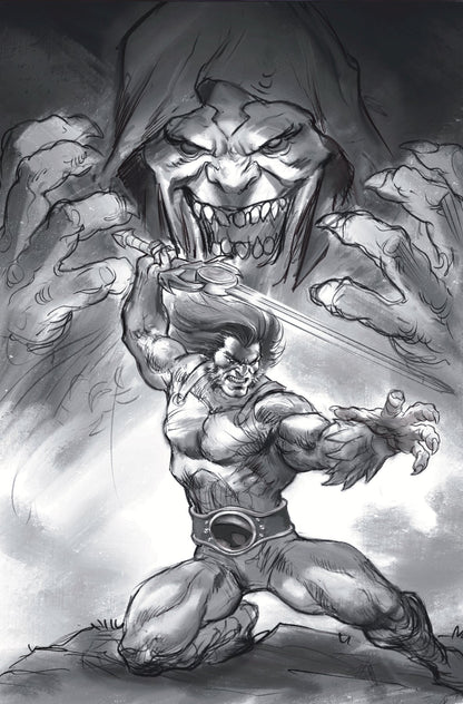 Thundercats #1 U 1:25 Lucio Parrillo Line Art Virgin Variant (02/07/2024) Dynamite