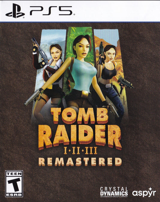 Tomb Raider I-II-III Remastered (PlayStation 5)