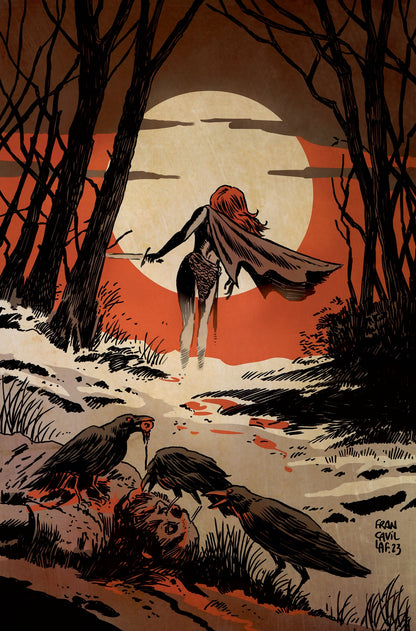 Red Sonja 2023 #8 J 1:15 Francesco Francavilla Virgin Variant (02/28/2024) Dynamite