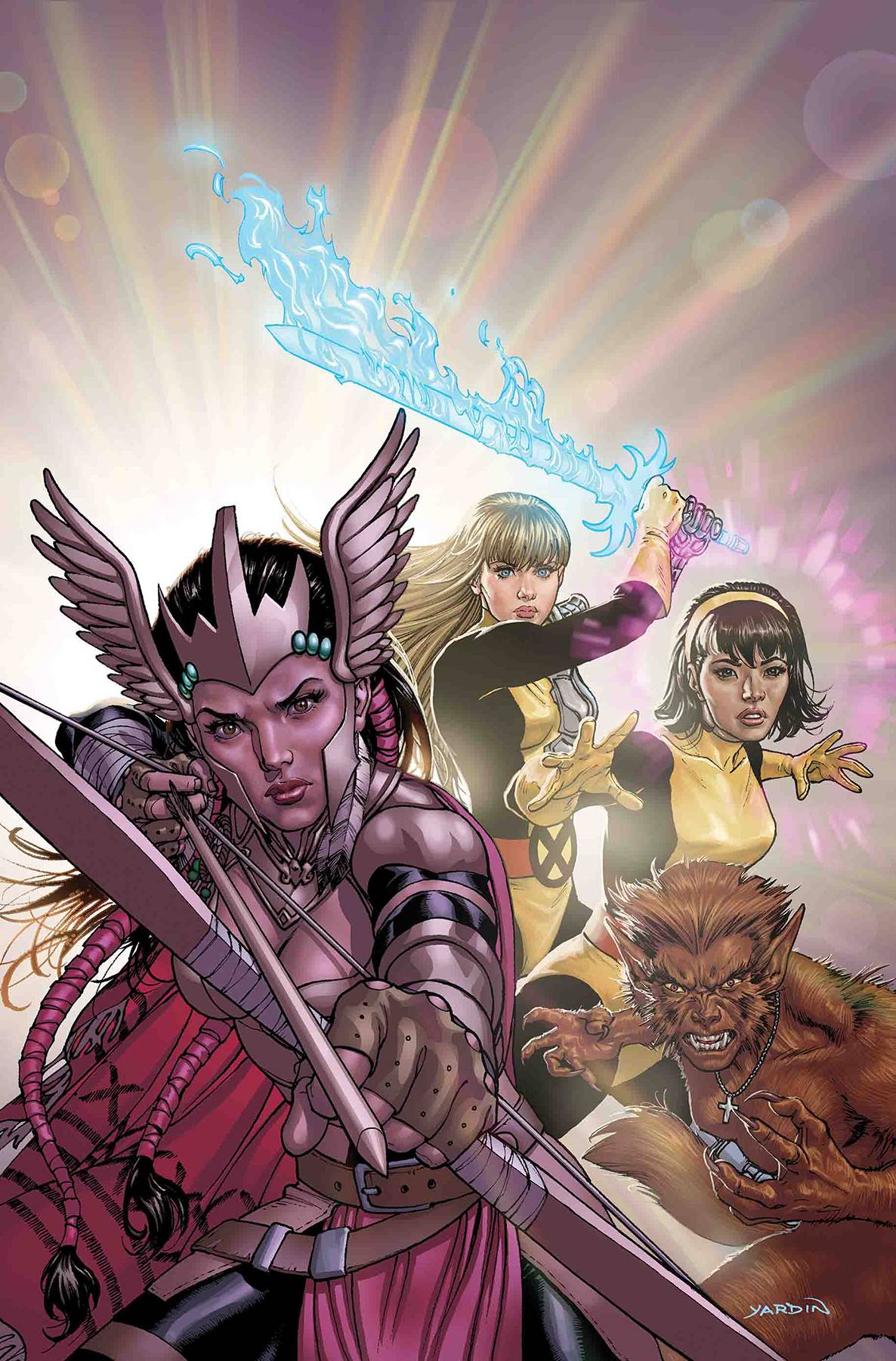 WAR OF REALMS UNCANNY X-MEN #1 A (OF 3) David Yardin Matthew Rosenberg (04/24/2019) MARVEL