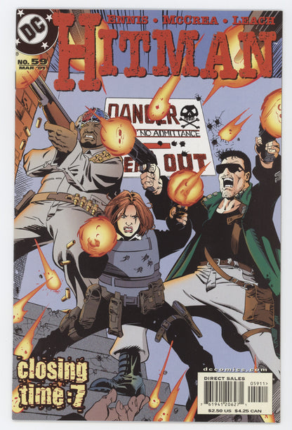 Hitman 59 DC 2001 NM Garth Ennis John McCrea