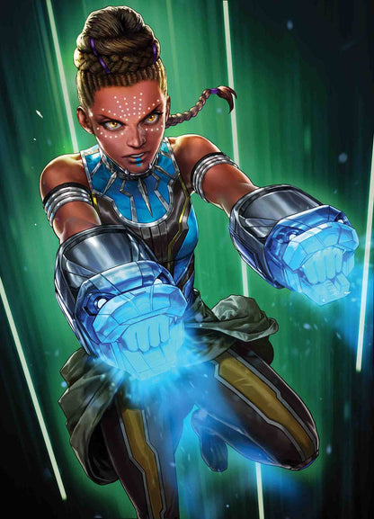 SHURI #8 B HEEJIN JEON BATTLE LINES Variant (05/22/2019) MARVEL