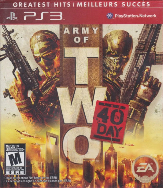 Army of Two 40th Day [Greatest Hits] (PlayStation 3)