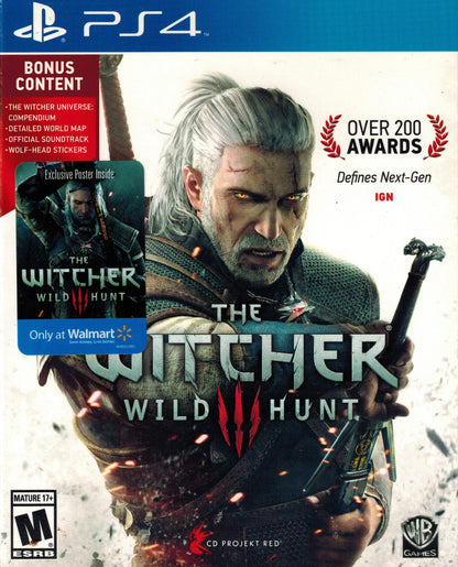 The Witcher 3: Wild Hunt [Walmart Edition] (Playstation 4)
