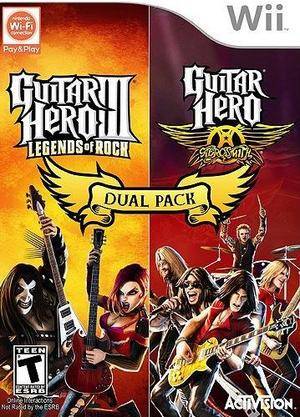 Guitar Hero III & Guitar Hero Aerosmith Dual Pack (Nintendo Wii)
