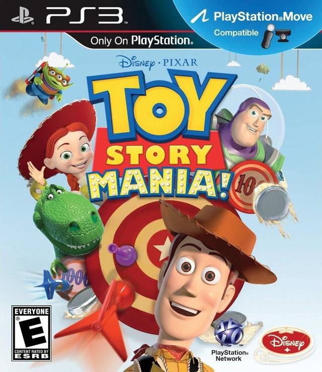 Video Game Toy Story Mania Ps4 Toy Story Game Movie Bundle