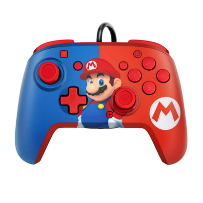 PDP Faceoff Deluxe+ Wired Pro Controller Mario (Nintendo Switch)