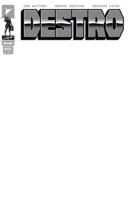 Destro #1 (Of 5) H Blank Sketch Variant GI Joe (06/19/2024) Image