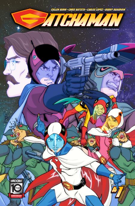 Gatchaman #1 C Chris Batista Variant (06/26/2024) Mad Cave