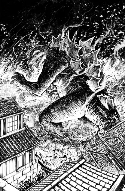 Godzilla Here There Be Dragons Ii Sons Of Giants #1 C 1:10 Gavin Smith Variant (06/26/2024) Idw