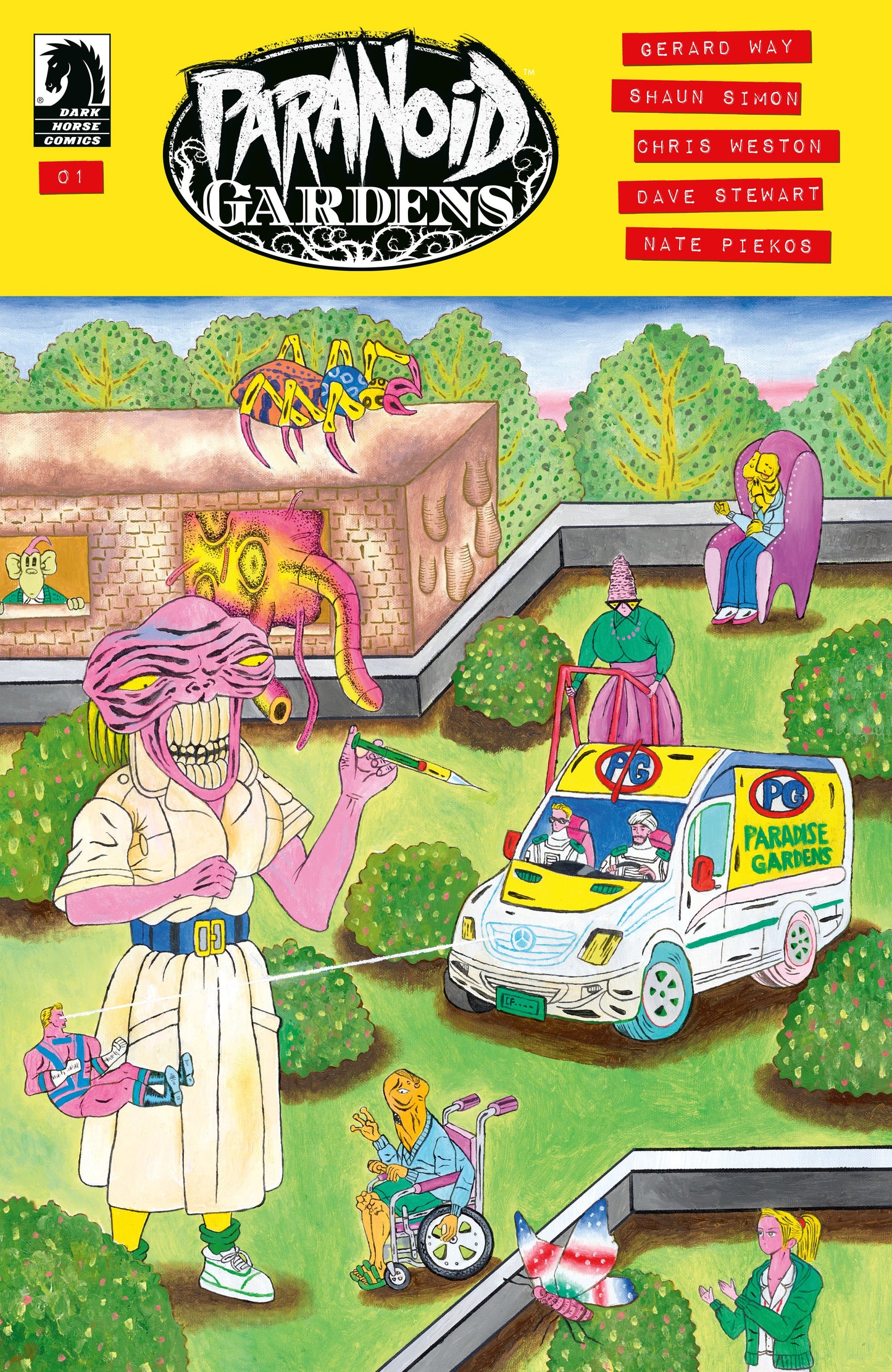 Paranoid Gardens #1 B Motohiro Variant (07/17/2024) Dark Horse